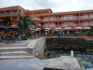 Hotel Barracuda, a free place to snorkel and grab some lunch.