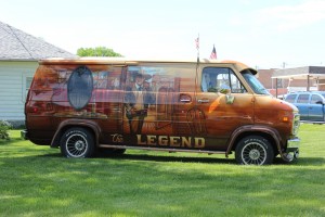 If The Duke needed a van instead of a horse, this is the one he'd drive.