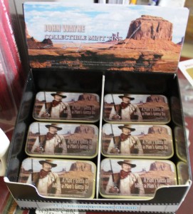 John Wayne Mints: "A man's gotta do what a man's gotta do."