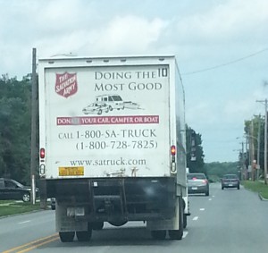 The next day I was following this down the road...taunting me.